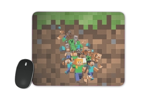 Tapis Minecraft Creeper Forest