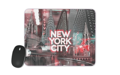 Tapis New York City II [red]
