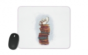 tapis-de-souris Owl and Books