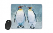 tapis-de-souris Pingouin Love