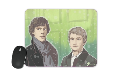 Tapis Sherlock and Watson