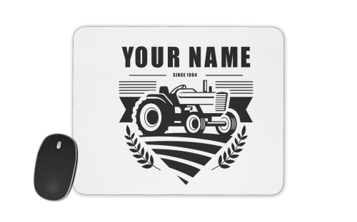 Tapis Tracteur Logo personnalisable prénom date de naissance