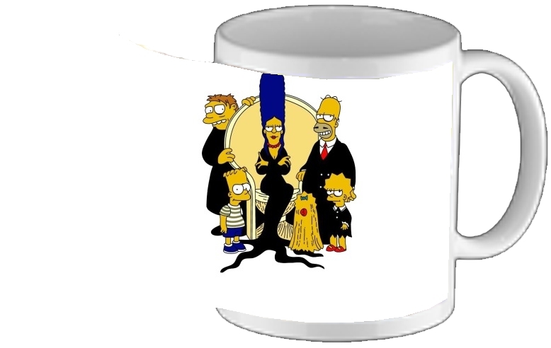 Mug Famille Adams x Simpsons