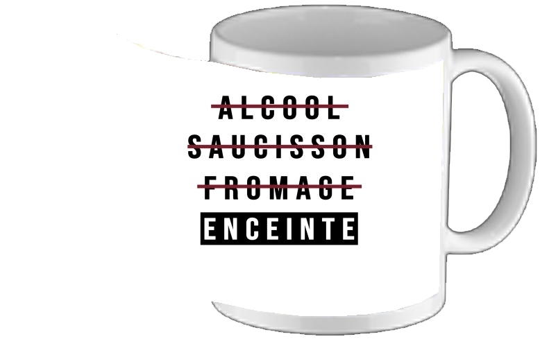Mug Alcool Saucisson Fromage Enceinte