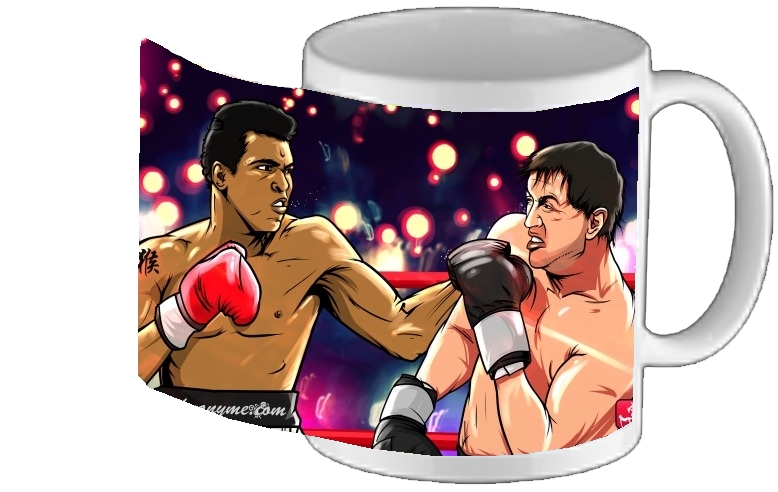 Mug Ali vs Rocky