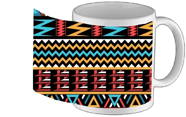 Mug aztec pattern red Tribal