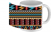 Mug aztec pattern red Tribal - Tasse
