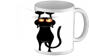 mug-custom Chat noir qui s'accroche