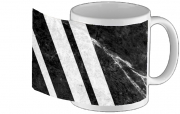 mug-custom Black Striped Marble