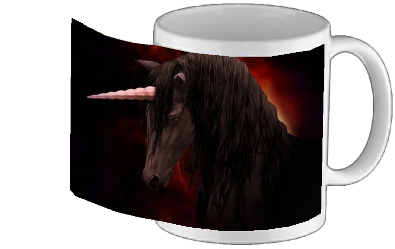 Mug Black Unicorn