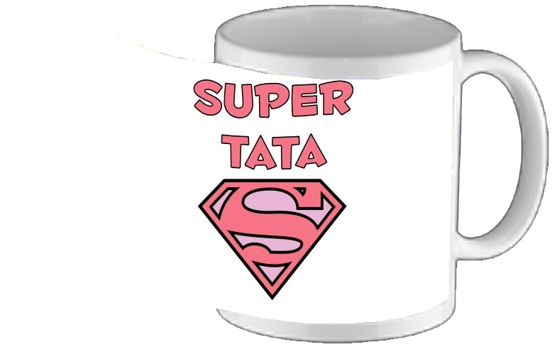 Mug Personnalisé Super Tata de - Cadeau personnalisé Tata