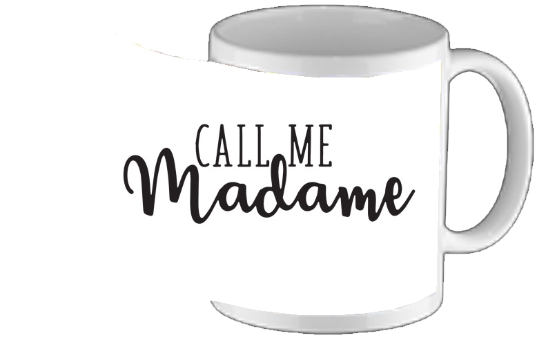 Mug Call me madame