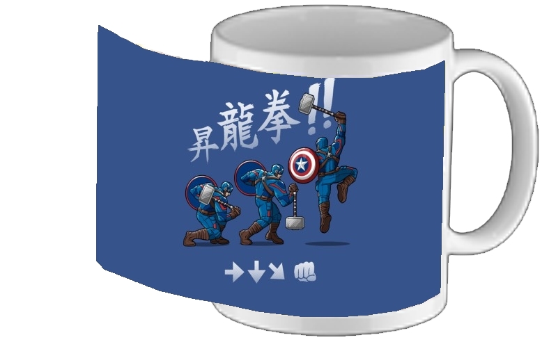 Mug Captain America - Thor Hammer