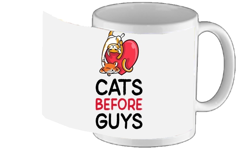 Mug Cats before guy