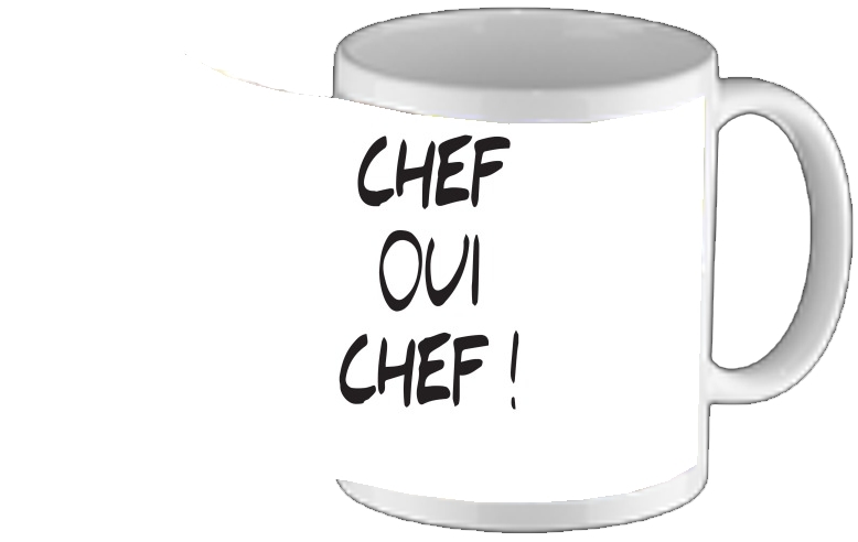 Mug Chef Oui Chef humour