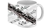 mug-custom Clarinette Musical Notes
