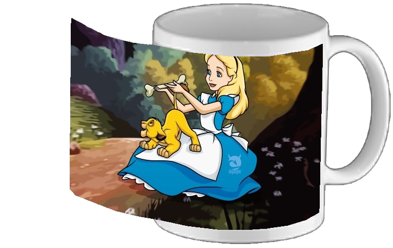 Mug Disney Hangover Alice and Simba