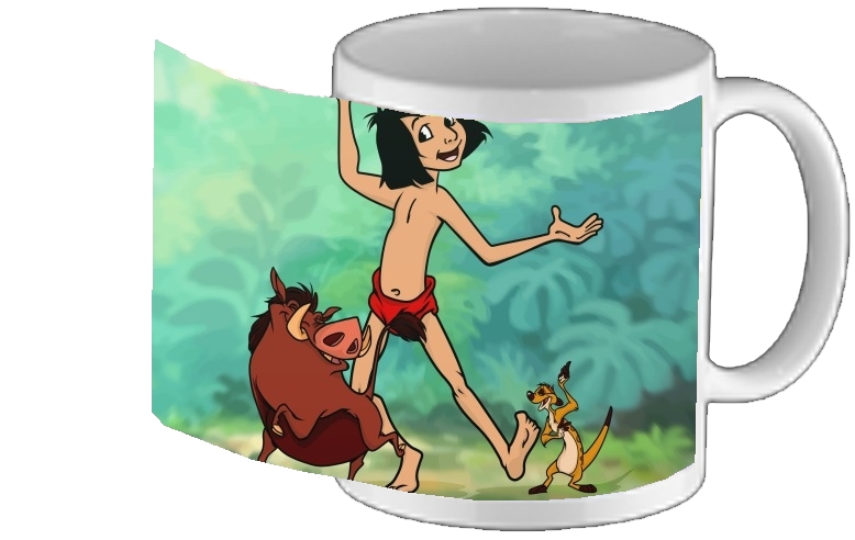 Mug Disney Hangover Mowgli Timon and Pumbaa 