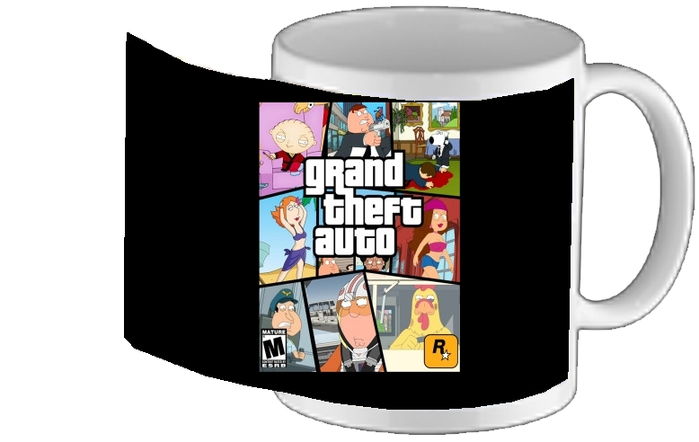 Mug Family Guy mashup GTA