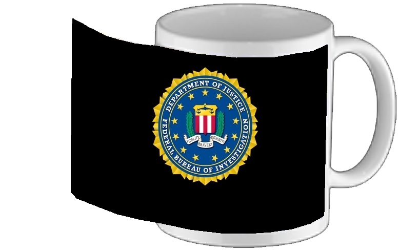 Mug FBI Federal Bureau Of Investigation