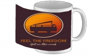 mug-custom Feel The freedom on the road