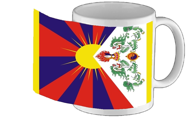 Mug Flag Of Tibet