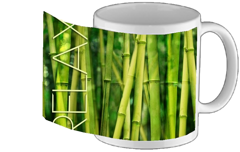 Mug green bamboo