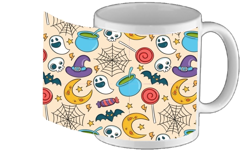 Mug Halloween Pattern Potion