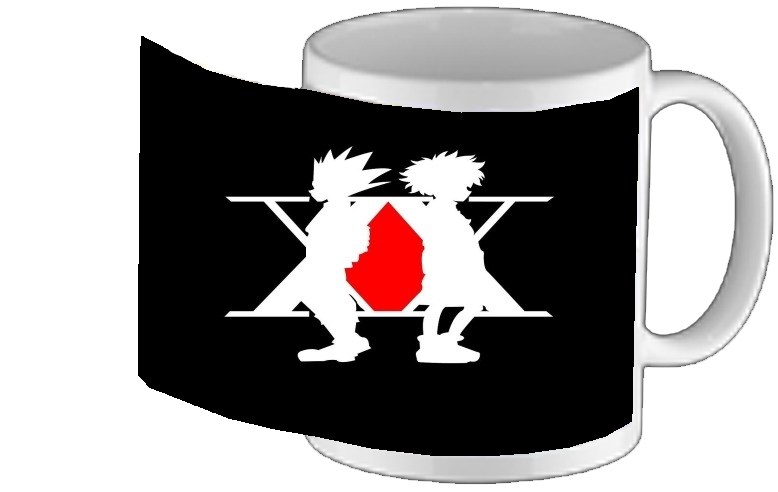 Mug Hunter x Hunter Logo with Killua and Gon