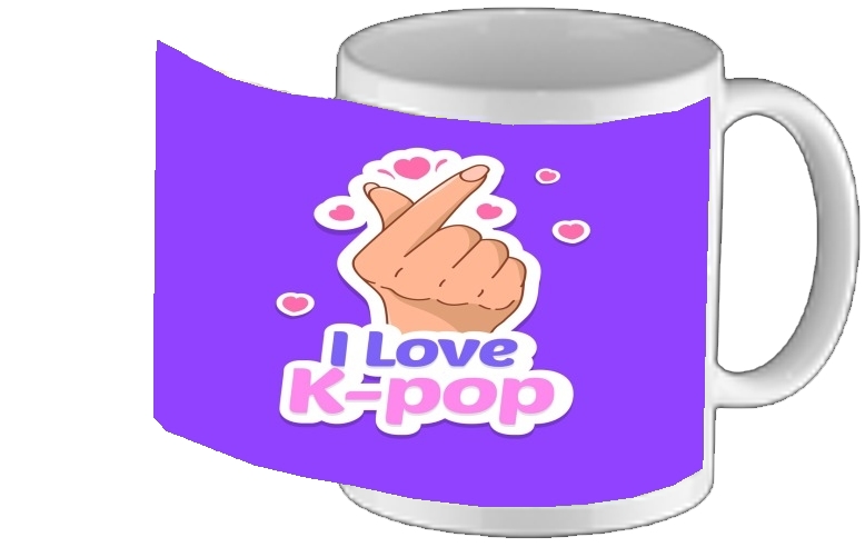 Mug I love kpop