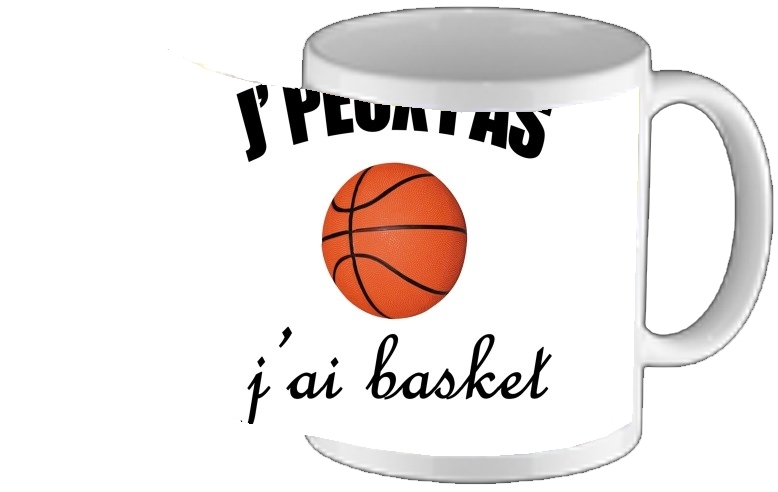 Mug Je peux pas j ai basket