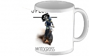 mug-custom Je peux pas j'ai motocross