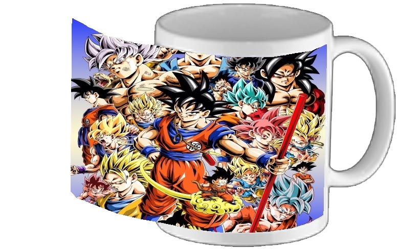 Mug Kakarot Goku Evolution