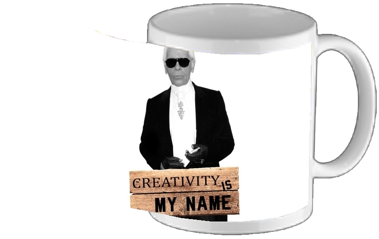 Mug Karl Lagerfeld Creativity is my name