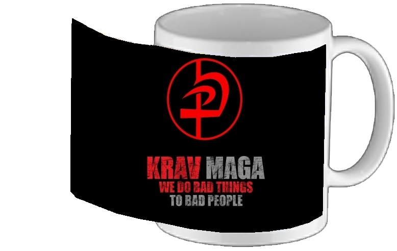 Mug Krav Maga Bad Things to bad people