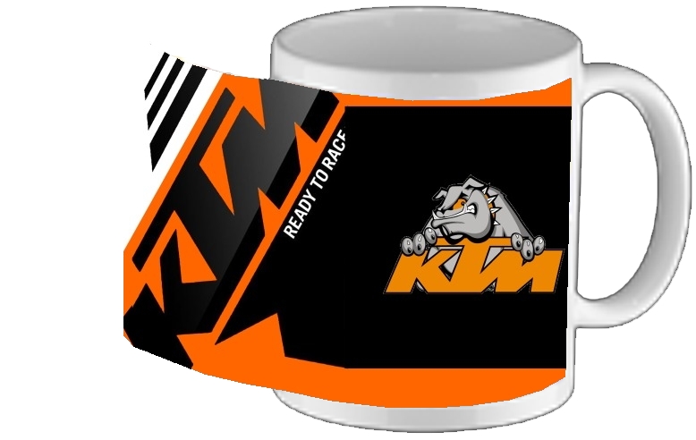 Mug KTM Racing Orange And Black