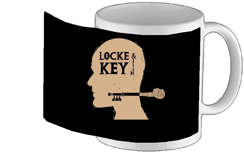 Mug Locke Key Head Art