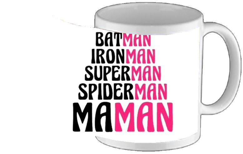 Mug Maman Super heros