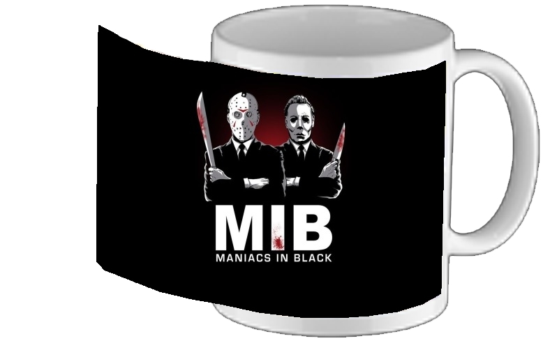 Mug Maniac in black jason voorhees