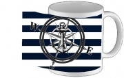 Mug Navy Striped Nautica - Tasse