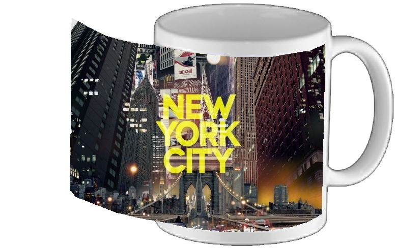 Mug New York City II [yellow]