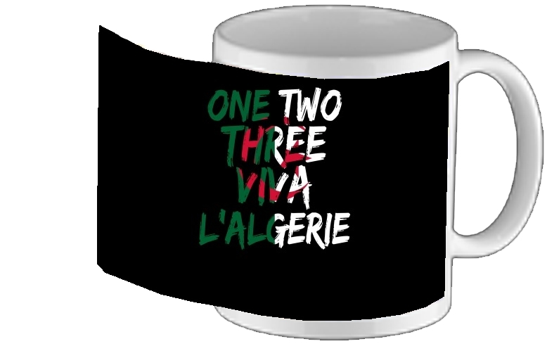 Mug One Two Three Viva lalgerie Slogan Hooligans