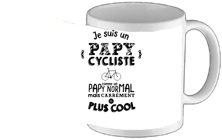 Mug Papy cycliste