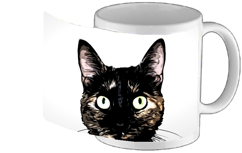 Mug Peeking Cat