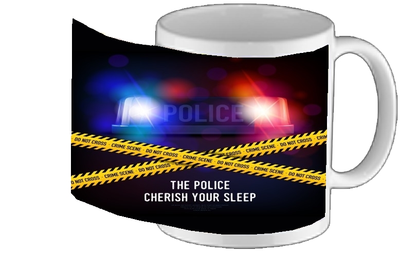 Mug Police Crime Siren