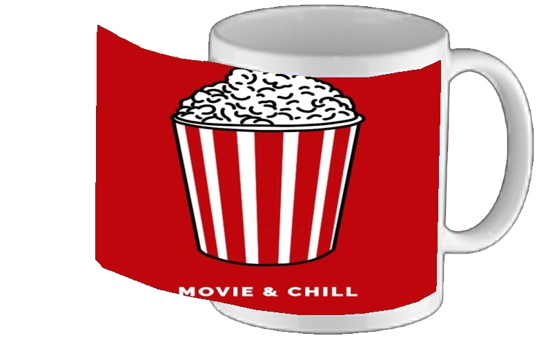 Mug Popcorn movie and chill