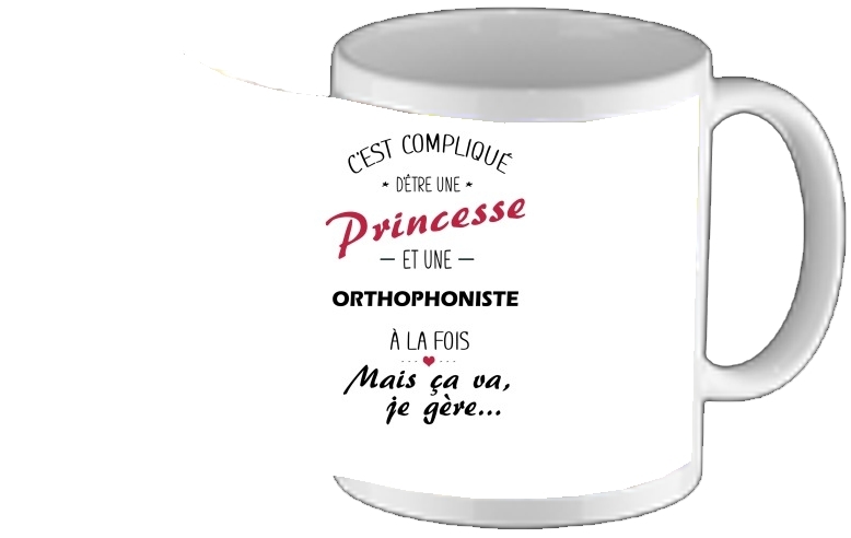 Mug Princesse et orthophoniste