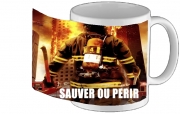Mug Sauver ou perir Pompiers les soldats du feu - Tasse