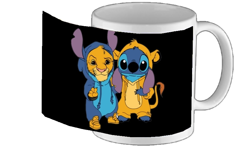 Mug Simba X Stitch best friends - Tasse à petits prix