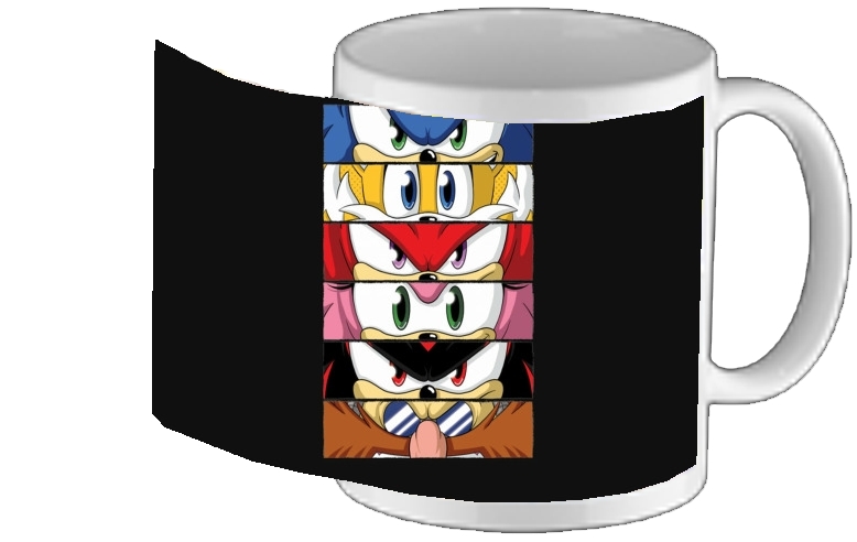 Mug Sonic eyes